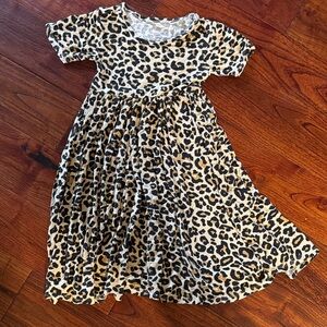 Posh Peanut Leopard Pattern Dress